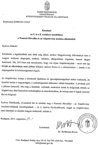 Illustration for article titled Kedves pajtások! - Elképesztő levelet fogtunk Hoffmann elvtárstól